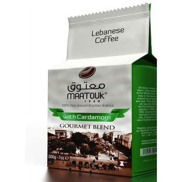 Maatouk Turkish Coffee With Cardamom 7.05oz(200g)