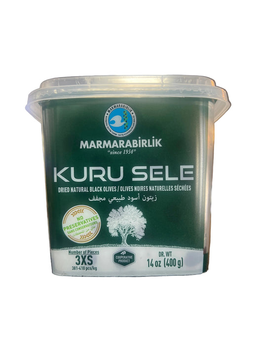 Marmarbirlik Dried Black Olvies 14oz.(400g)
