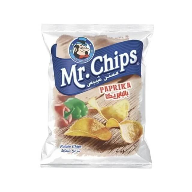 Mr.Chips Potato Chips With Paprika 2.64oz(75g)