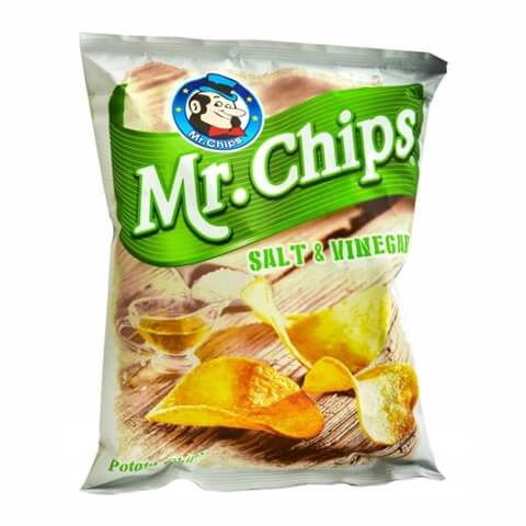 Mr.Chips Potato Chips With Salt & Vinegar 2.64oz(75g)