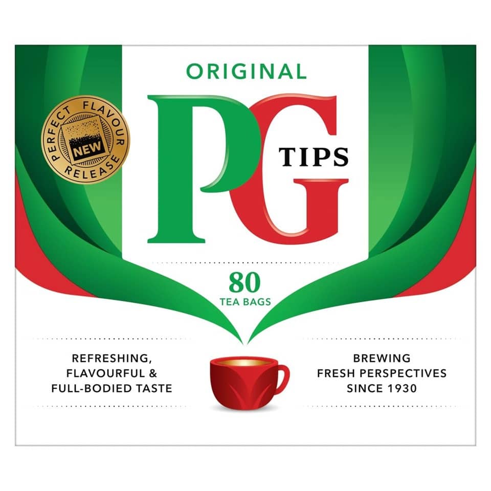 PG Tips Black Tea 80Bags 