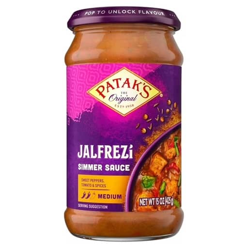 Patak's Jalfrezi Simmer Sauce 15oz(425g)