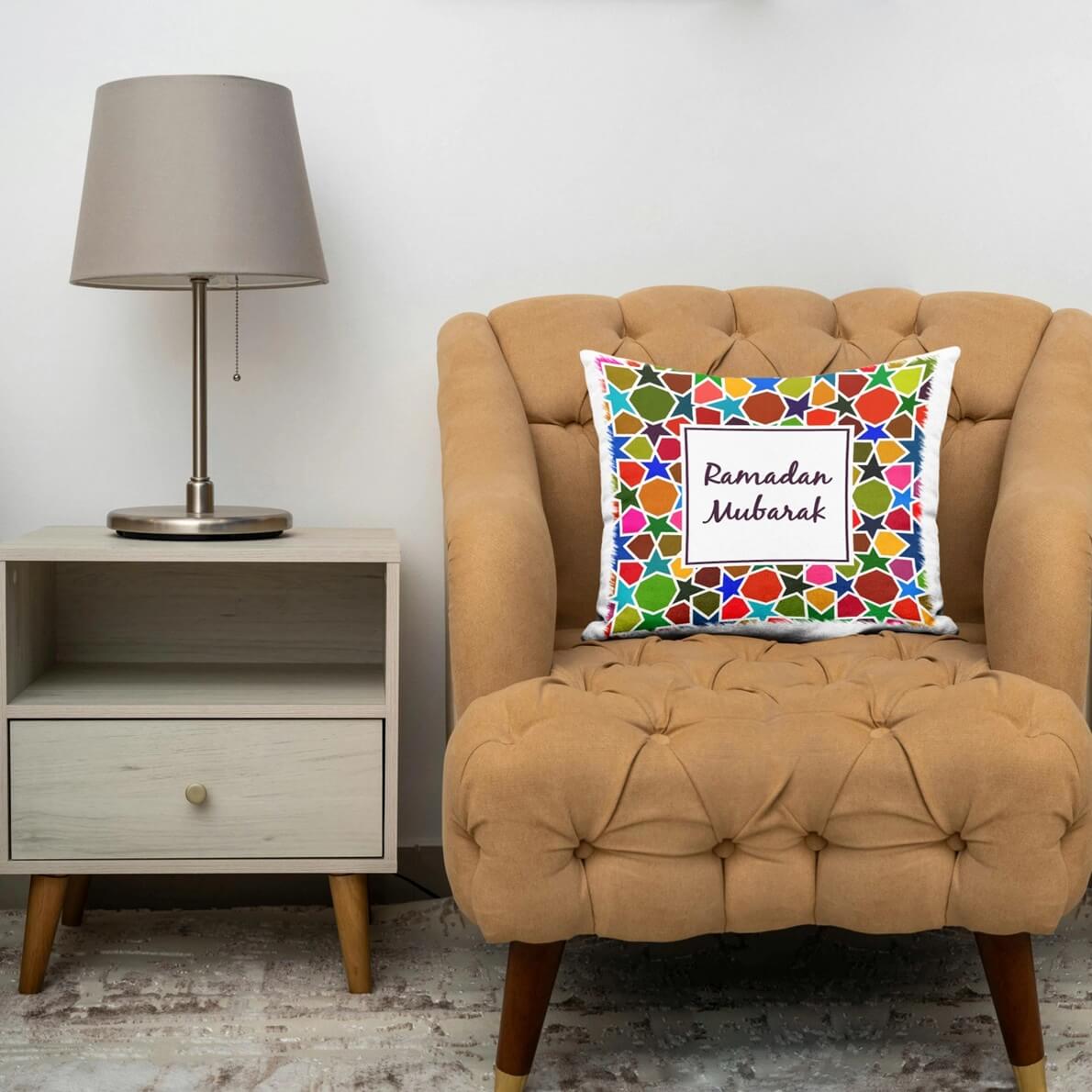 Ramadan Mosaic Pillow Case 