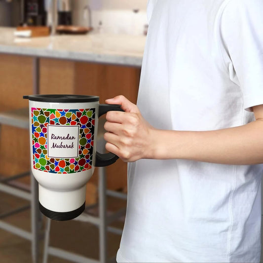Ramadan Mubarak Star Mosaic Mug 14OZ