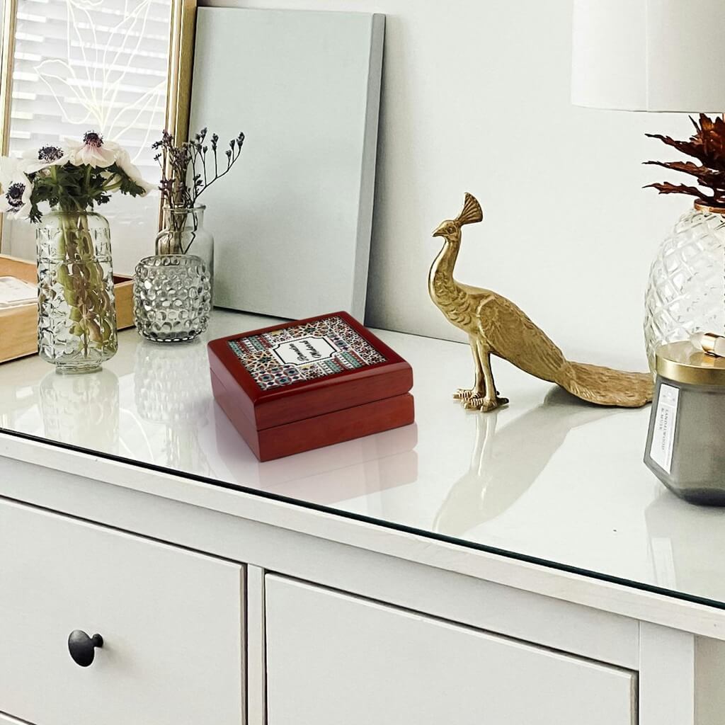 Ramadan Mubarak Wooden Box 1