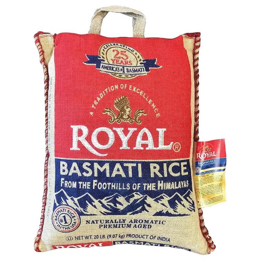 Royal Basmati Rice 20lb 