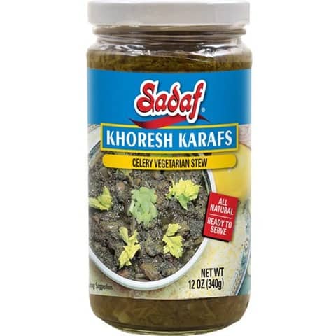 Sadaf Khoresh Krafts Celery Vegetarian Stew 12oz.(340g)