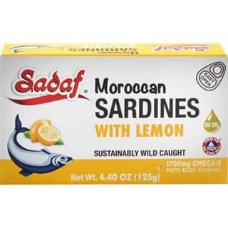 Sadaf Moroccan Sardines With Lemon 4.40oz(125g)