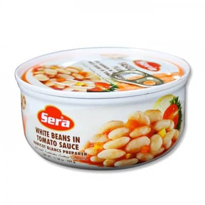 Sera White Beans In Tomato Sauce 10.58oz(300g)