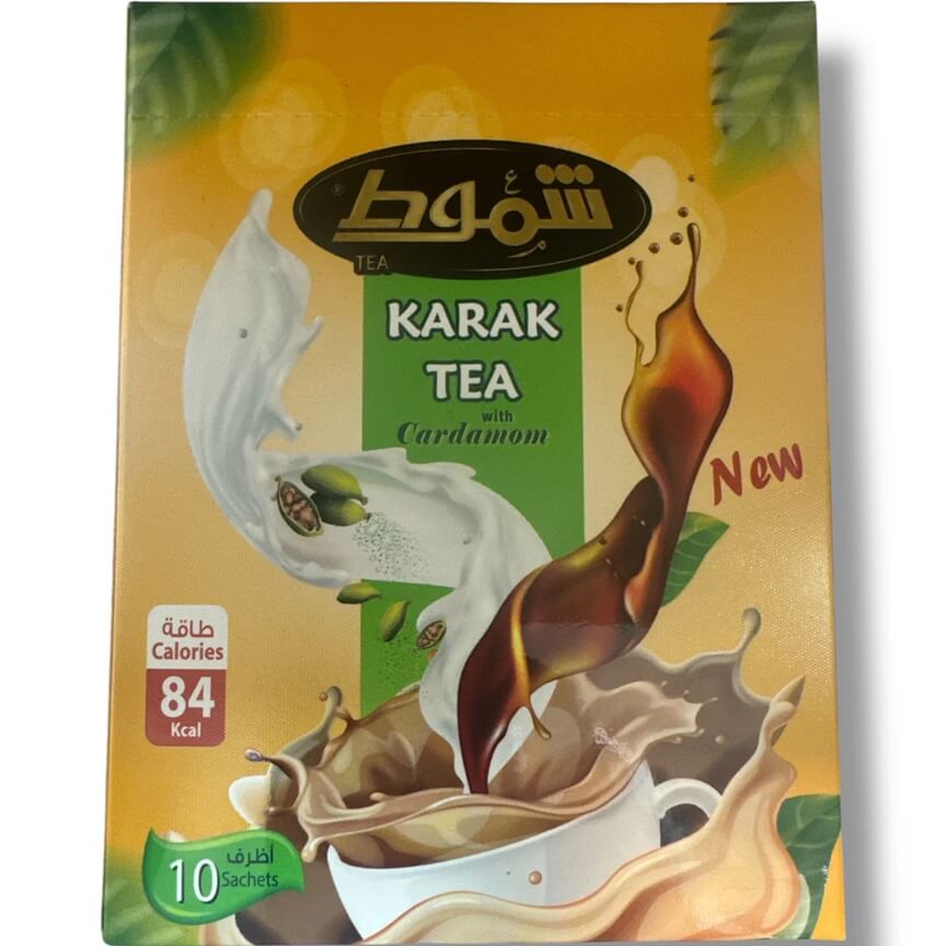 Shammot Karak Tea With Cardamom 10 Sachets x 18g