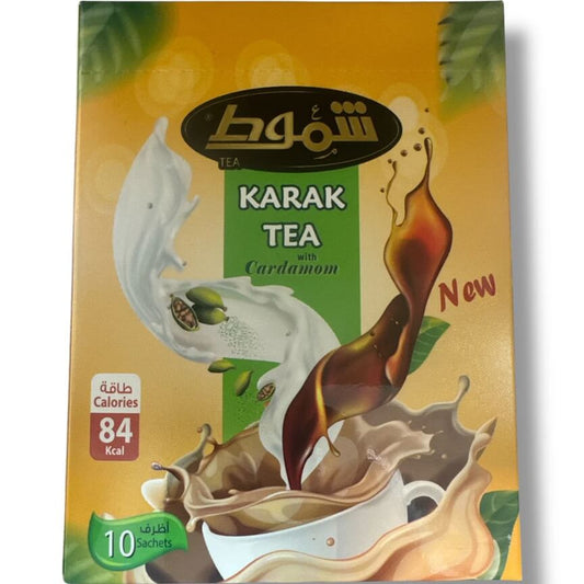 Shammot Karak Tea With Cardamom 10 Sachets x 18g