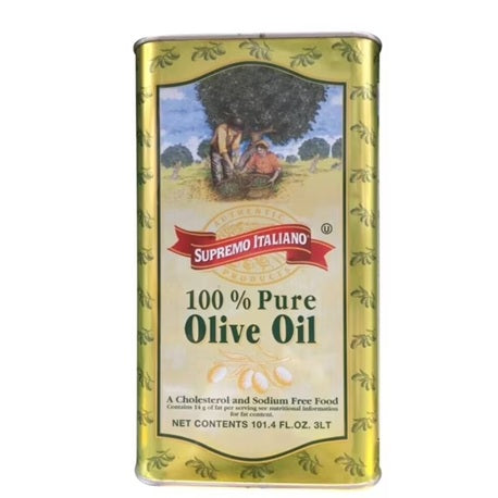 Supremo Italiano 100% Pure Olive Oil 3L