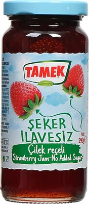 Tamek | Suger Free Strawberry Jam (Seker Ilavesiz) 10.22oz(290g)