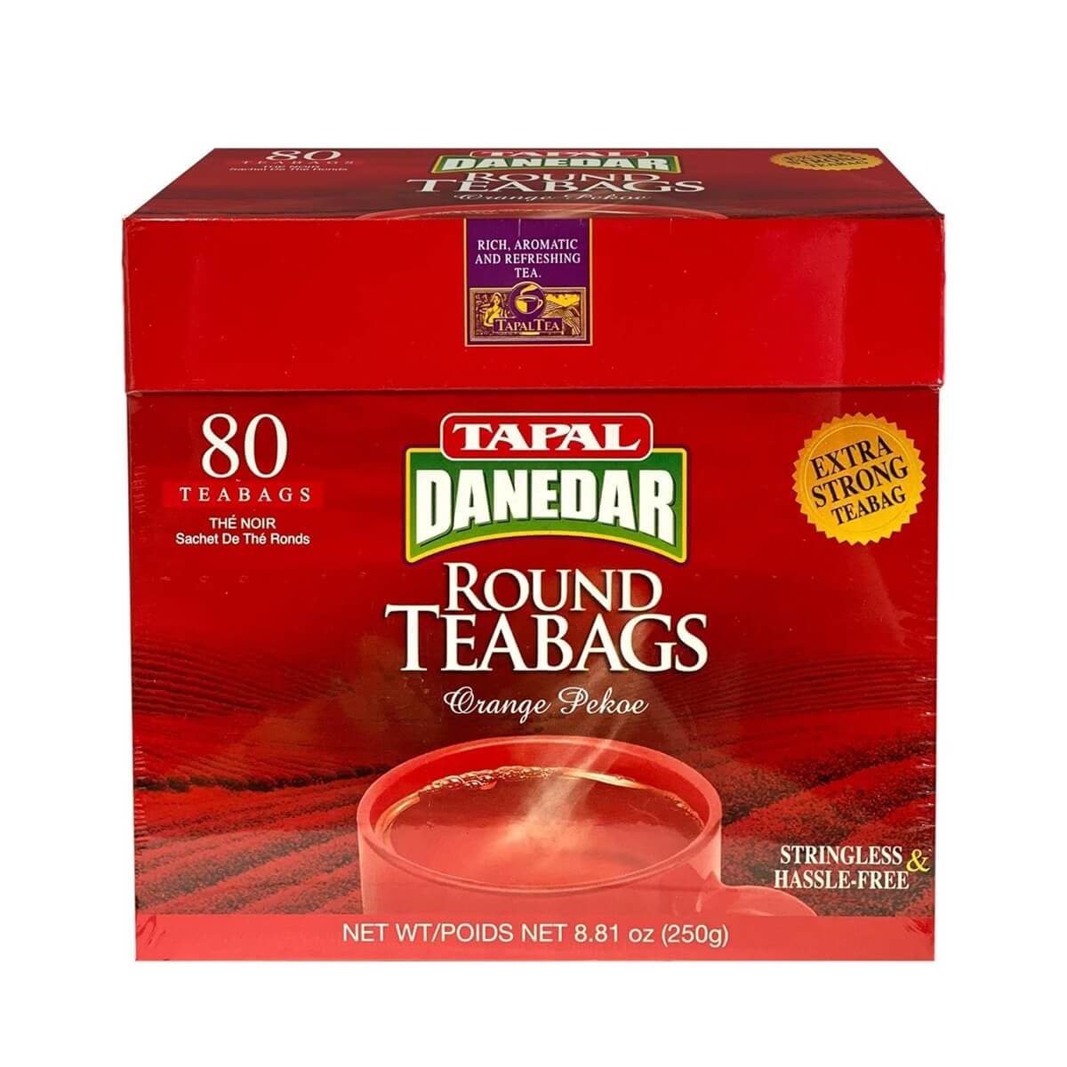 Tapal Danedar Rich Aromatic And Refreshing Tea 80Teabags 8.81oz(250g)