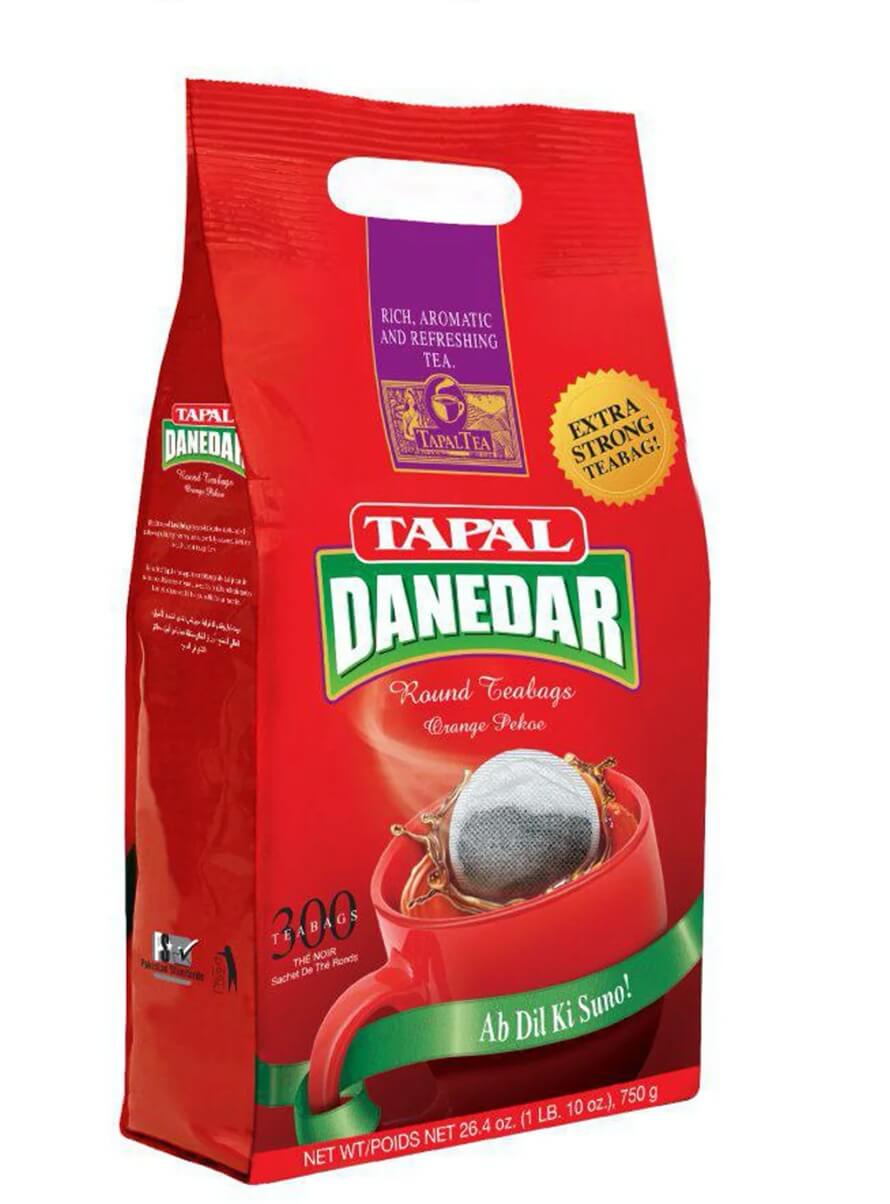 Tapal Danedar Rich Aromatic & Refreshing Tea Round 300Teabags 10oz(750g)