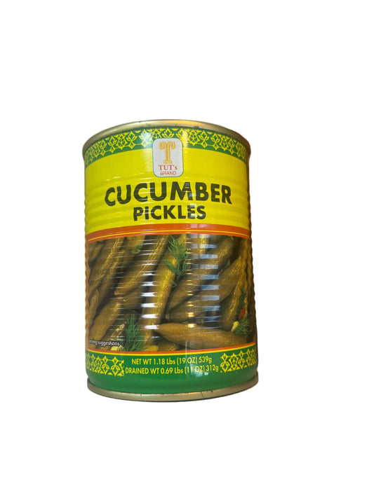 Tut’s Cucumber Pickles 19oz.539g