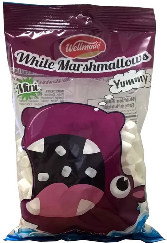 Wellmade White Marshmallows Mini 150g