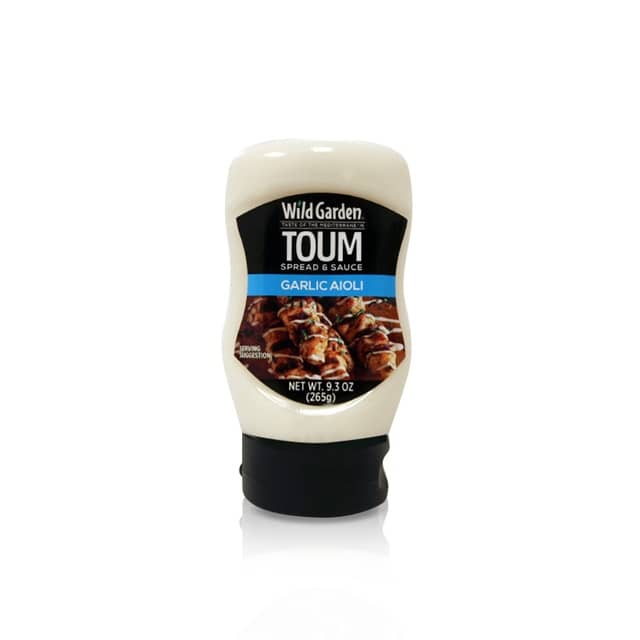 Wild Garden Toum GARLIC  Spread & Sauce 9.3OZ 265g
